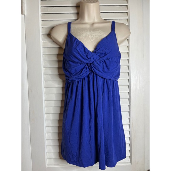 Soma Other - Soma Blue Twist Front Empire Waist Cami Womens Large Sleepwear